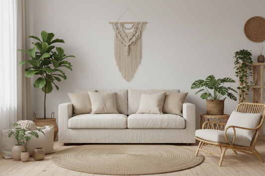 Arazzo Macramé "Eleganza" - Wall Hanging Boho 76x120cm