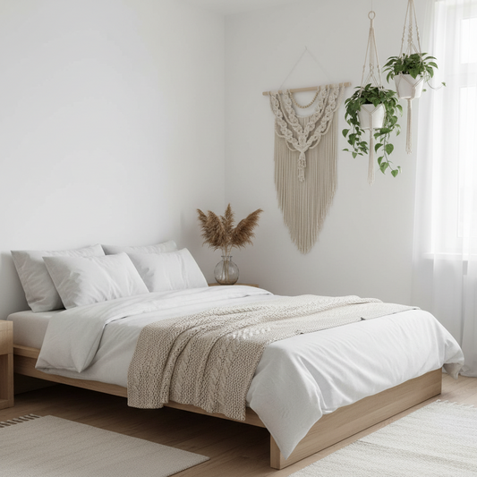 Arazzo Macramé "Eleganza" - Wall Hanging Boho 76x120cm