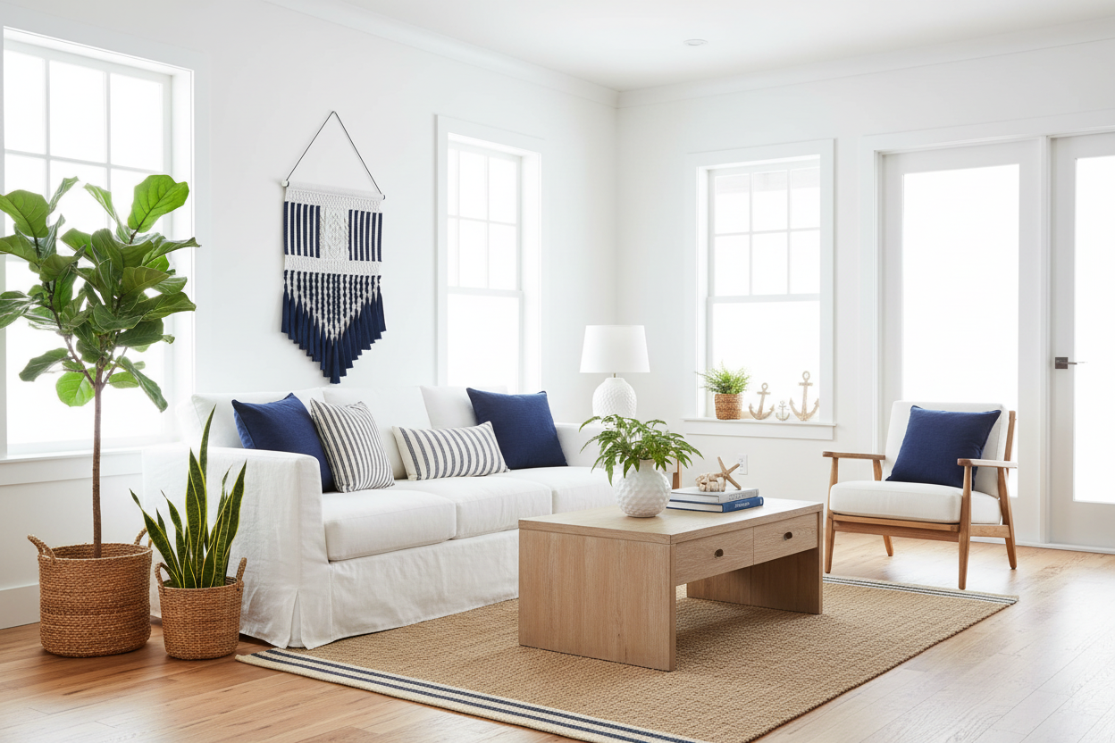 Arazzo Macramé Medio Geometrico - Boho Chic 74x110cm